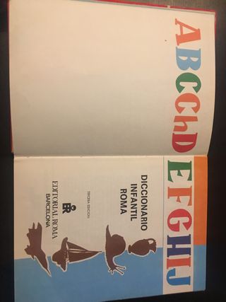 DICCIONARIO INFANTIL ROMA. 