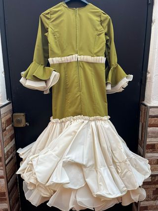 Vestido flamenca niña talla 12/14