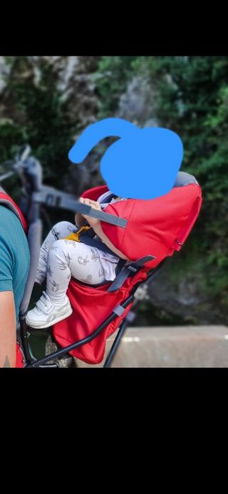 Mochila portabebes montaña