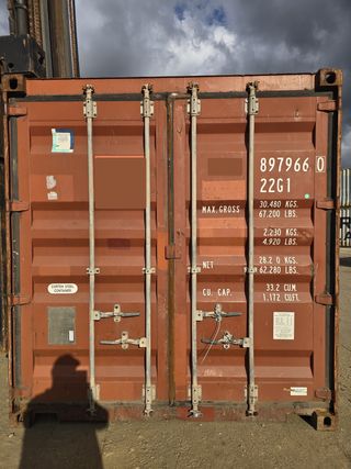 CONTENEDOR MARITIMO 20'DC (6m) Cw