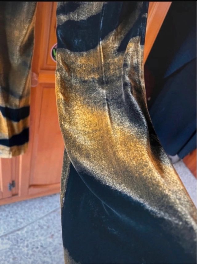 Pantalone velluto luscio