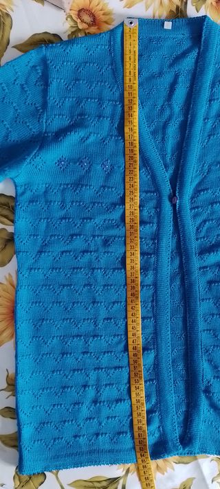 Cardigan donna Harmony turchese