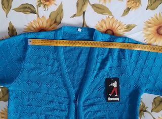 Cardigan donna Harmony turchese