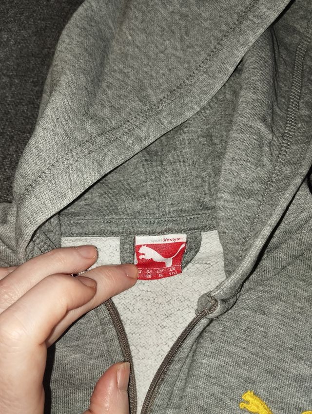 Sudadera PUMA Original 12 meses