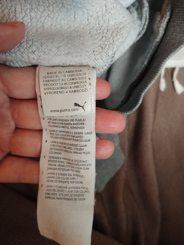 Sudadera PUMA Original 12 meses