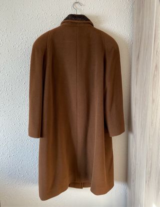 Nuevo abrigo marrón Cachemire 1638 talla L