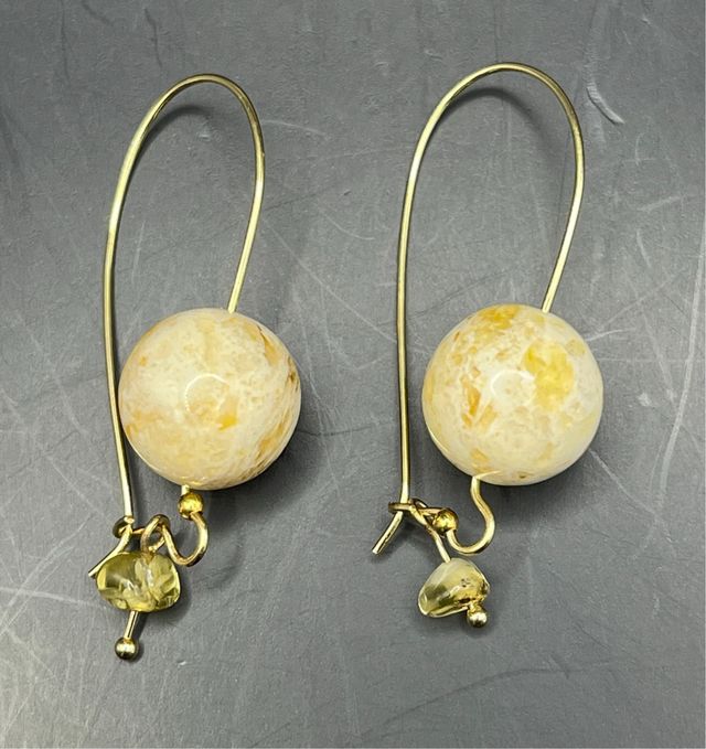 Ambar baltyco preciosos pendientes