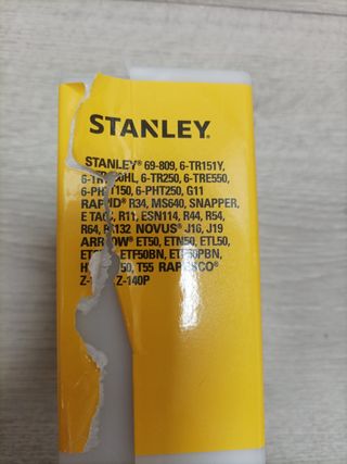STANLEY - Grapas Industriales Tipo G, Tamaño 10 mm