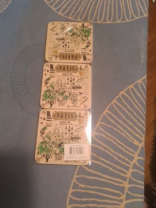 Posavasos Paris 6 unidades Paris