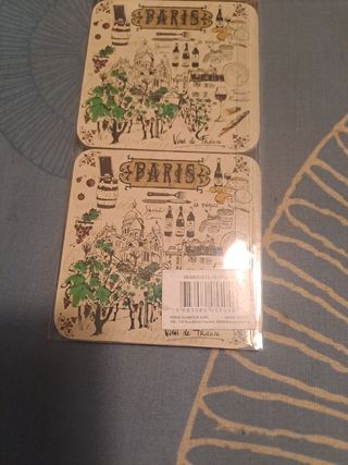 Posavasos Paris 6 unidades Paris