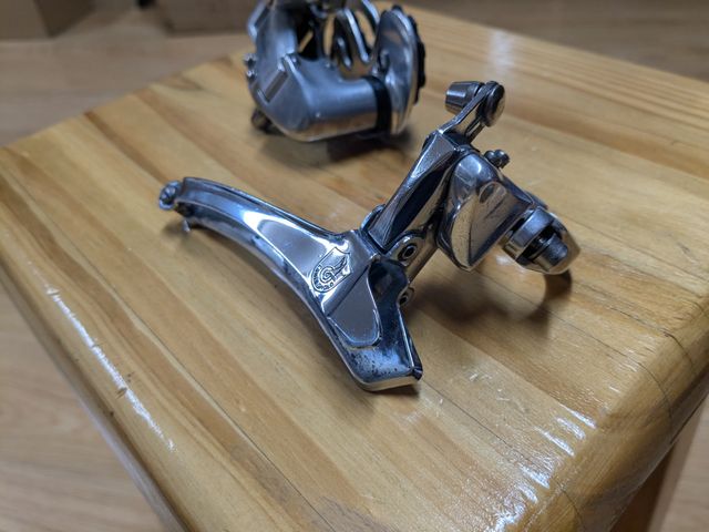 Conjunto de Cambio y Desviador Campagnolo Stratos