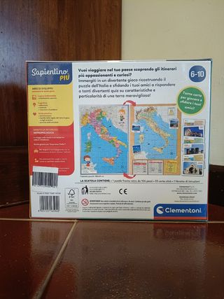 Gioco da tavolo Sapientino Più Scopriamo l'Italia