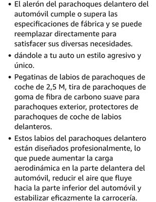 PEGATINAS PARACHOQUES DELANTERO COCHE