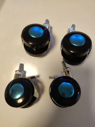 Pack 4 Ruedas para silla de Oficina. Nuevas