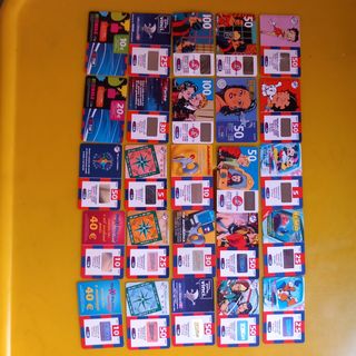 Carte telefoniche usate vari operatori