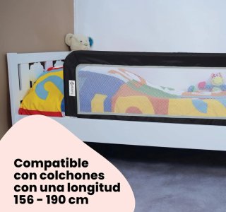 Barandilla cama extensible, viaje