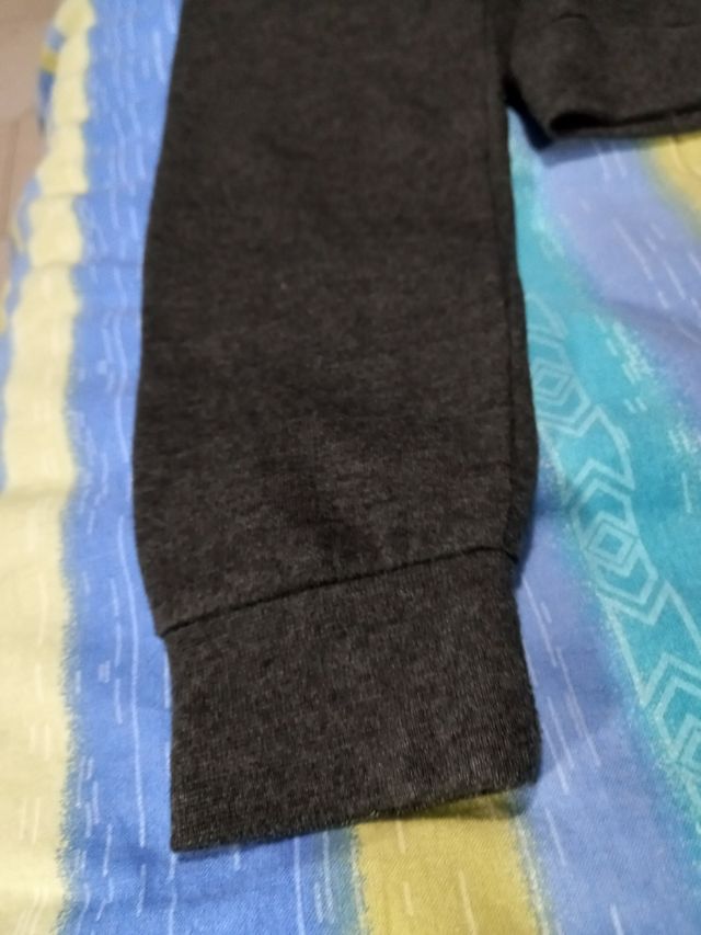 Felpa crop top Alcott grigia taglia S