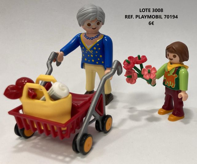 Lote 3008 y 4750 Playmobil bebés
