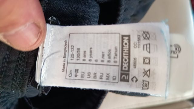 Pantalón portero niños 8 años