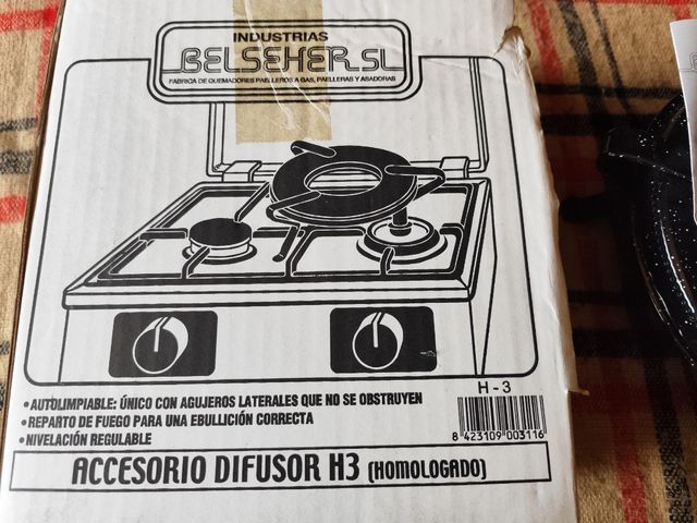 Difusor paellero