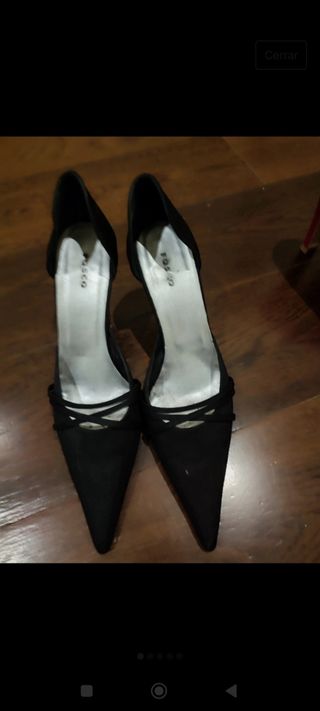 Zapatos negros talla 39 fosco