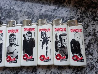 Accendini Diabolik bianchi 