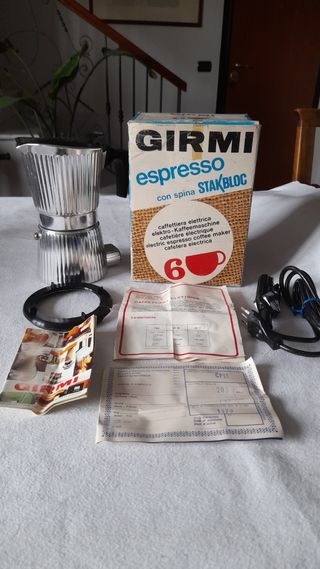 Macchina da caffè elettrica vintage