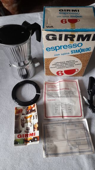 Macchina da caffè elettrica vintage