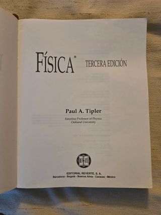 FISICA PAUL A. TIPLER