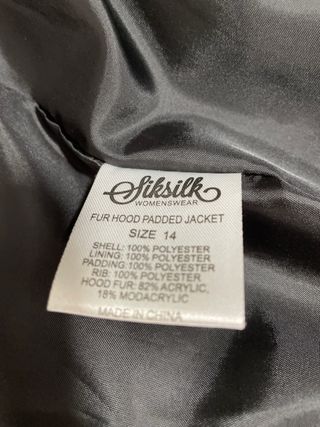 Plumífero  Siksilk rojo 