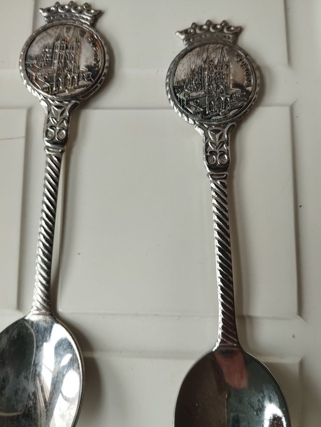 Cucharillas plateadas coleccion