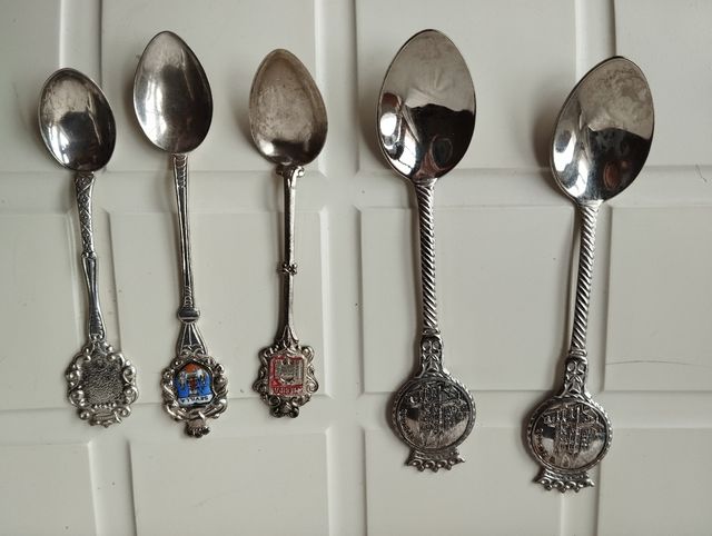 Cucharillas plateadas coleccion