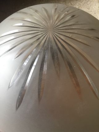 Lampara de techo antigua