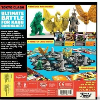 Funko Juego de mesa Godzilla Tokyo Clash