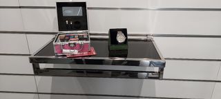 PERCHERO ESTANTE DE ACERO