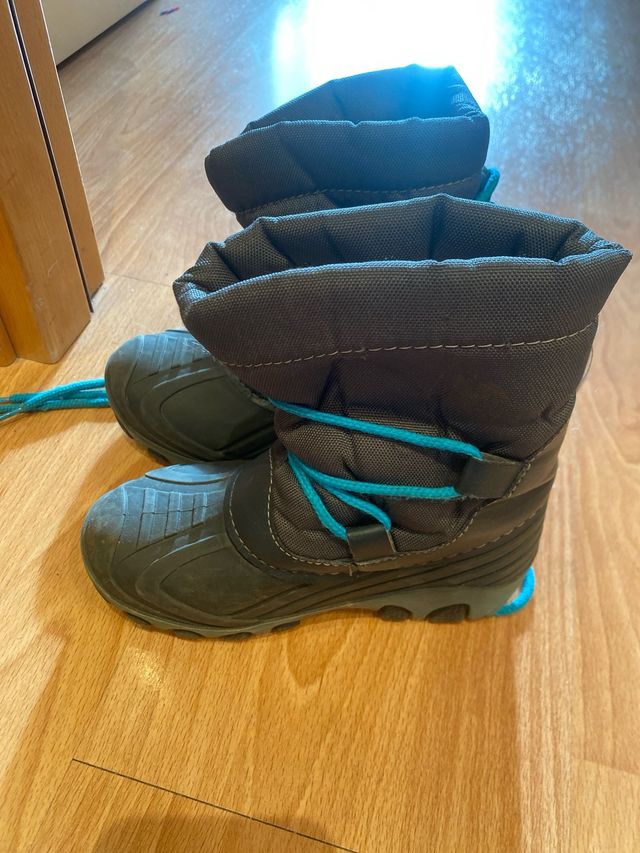 Botas nieve niño talla 28