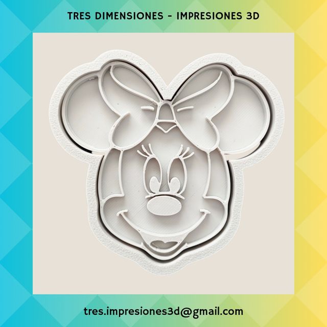 Cortador de galletas Minnie