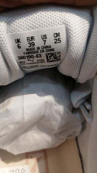 Zapatillas Puma chica