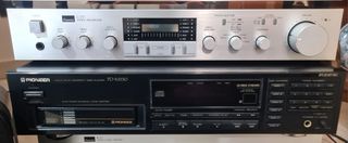 Pre y amplificador Sansui