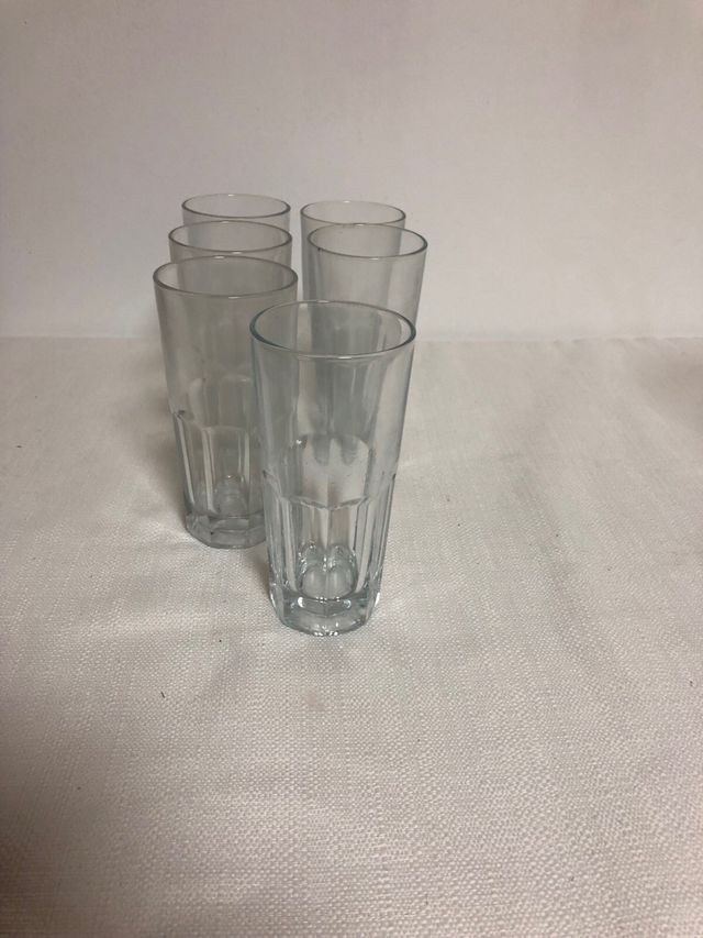 6 vasos