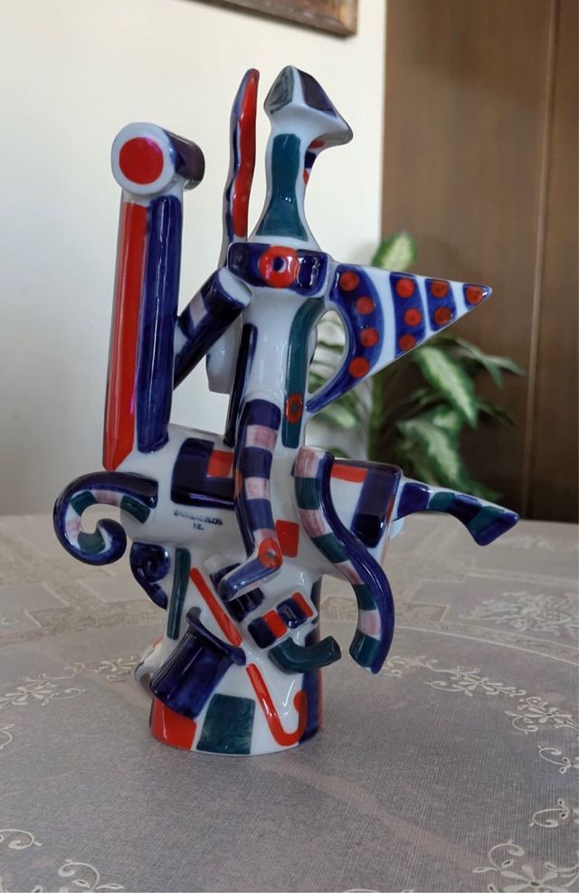 Figura Santiago a caballo. Sagardelos