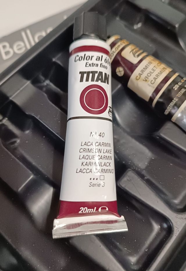 Lote 2 Óleos Titán (nº 40-42) 20 ml. Nuevos