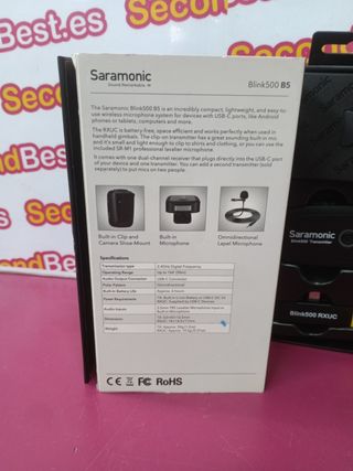 Micrófono inalámbrico Saraminic Blink500