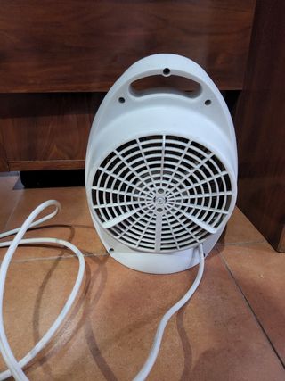 Calefactor de aire blanco 
