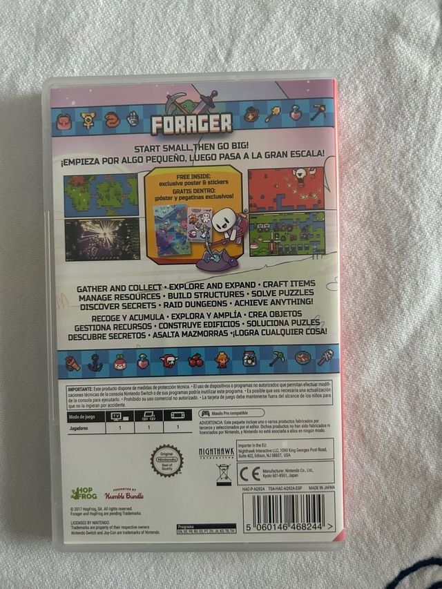 Forager Nintendo Switch