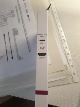 Adaptador de vídeo hdmi a usb-c