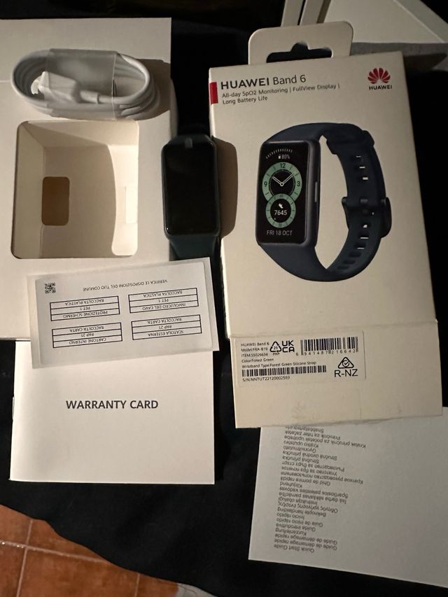 Pulseira desportiva Huawei Band 6 Nova