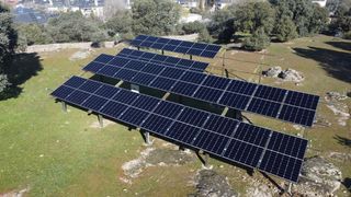 Suelo radiante aerotermia placas solares