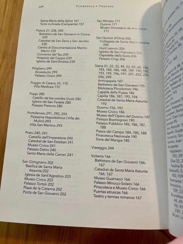 Guía de Florencia y Toscana