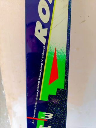 Esquis, bastones y fundas transporte.